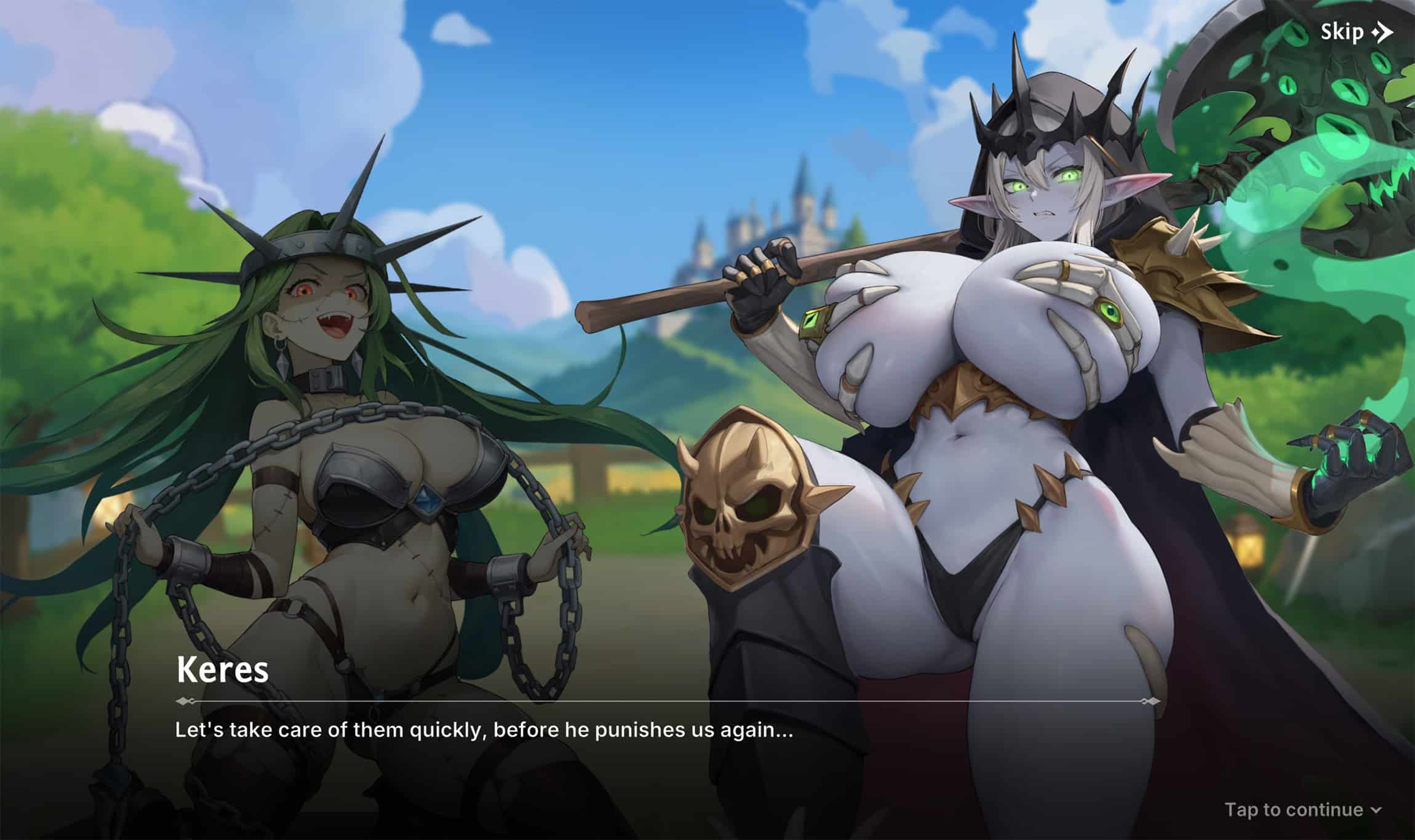 Scene in Adventure Mode